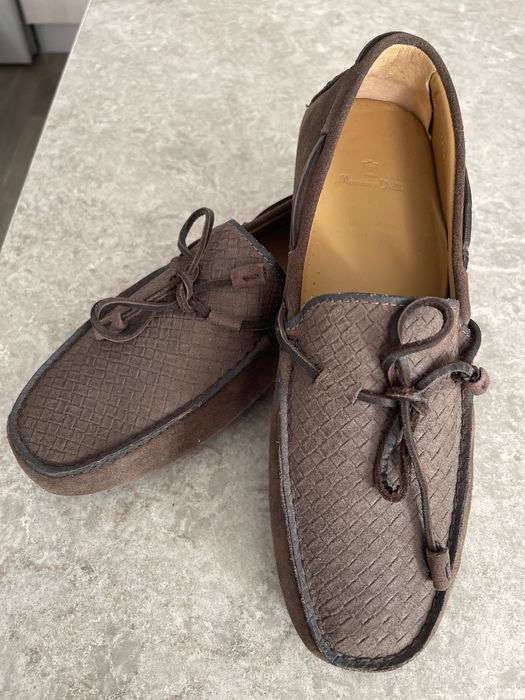 Замшевые мокасины MASSIMO DUTTI новые