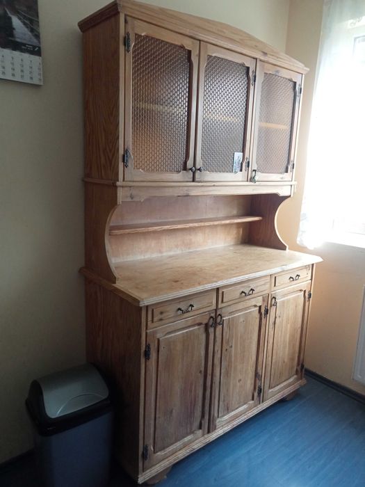 kredens PRL lite drewno