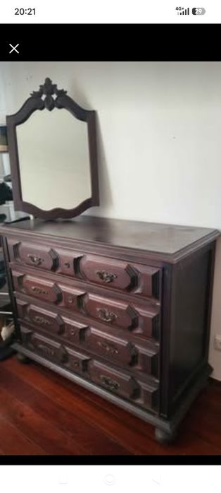 Cómoda antiga 104x47x 85 cm