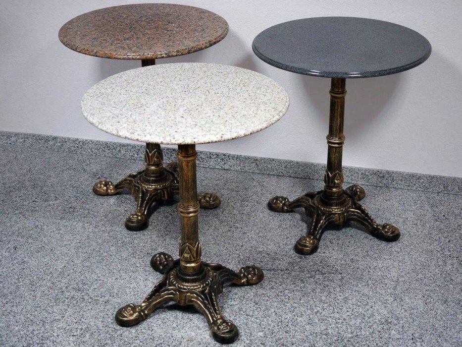 blat granitowy polerowany 65x2cm kolor Czerwony Klon wykończony frezem i półwałkiem