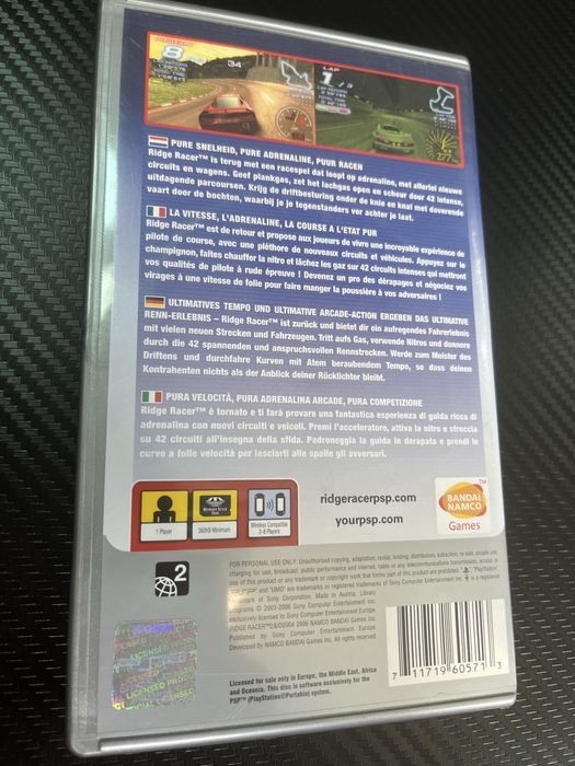 Gra PSP „Ridge Racer 2”