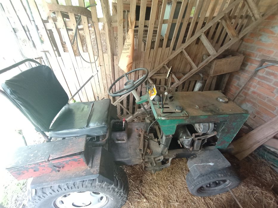 Міні трактор СМЗ з картоплесаджалкою