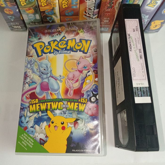 Cassetes VHS Dragons Ball Pokémon Yu-Gi-Oh !