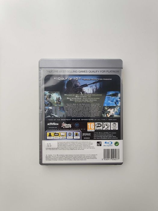Gra PS3 / Ps 3 -  Call of duty modern warfare 4 ( język Eng )