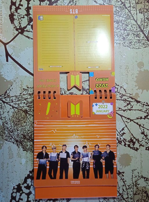 Календарь с фото к поп группа BTS