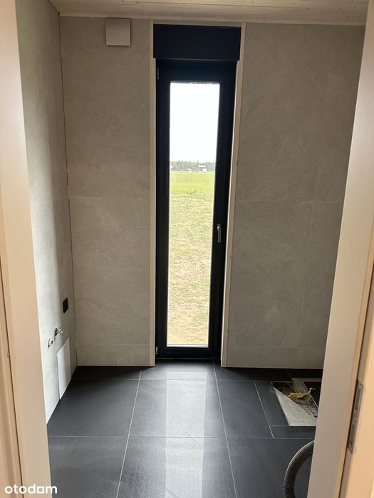 Nowoczesny dom 65m2 działka 1000m nad jeziorem przy lesie, kominek