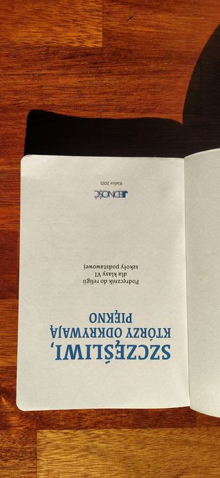 Podręcznik do religii Szczęśliwi którzy odkrywają piękno