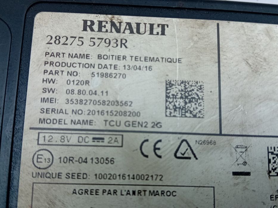 Módulo genérico RENAULT Talisman (L2M_)