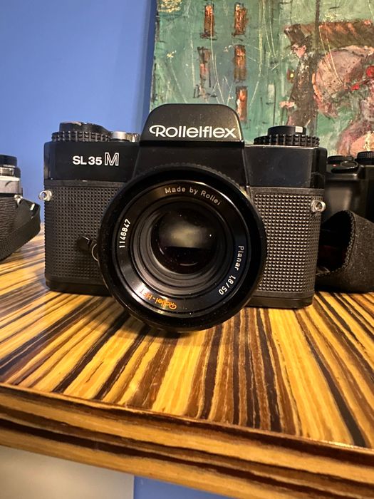 Фотоаппарат Rolleiflex SL35M + Rollei-HFT Planar 50mm f/1.8