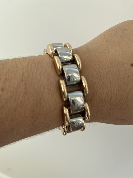 Pulseira prateada Zara