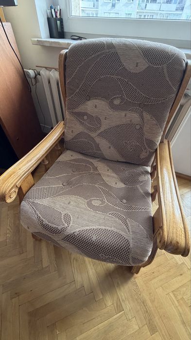 Komplet wypoczynkowy kanapa+ 2 fotele