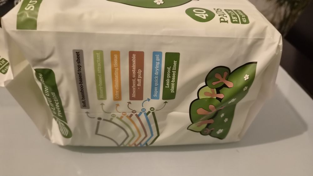 Limpador eliminador enzimatico para caes ou gatos + pack tapetes treino