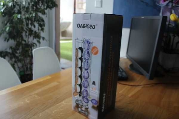 Stojak na kapsułki do kawy Kompatybilny Dolce Gusto Obrotowy 28szt