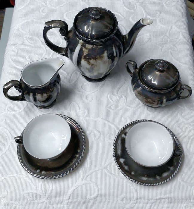 Conjunto de Café em Porcelana RW Bavaria