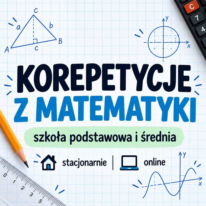 Korepetycje z matematyki | szkoła podstawowa i średnia