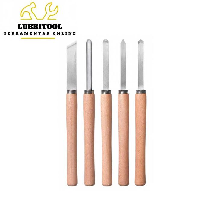 EINHELL Jogo Cinzéis Lâminas para Tornear Madeira 05255.494 | NOVOS