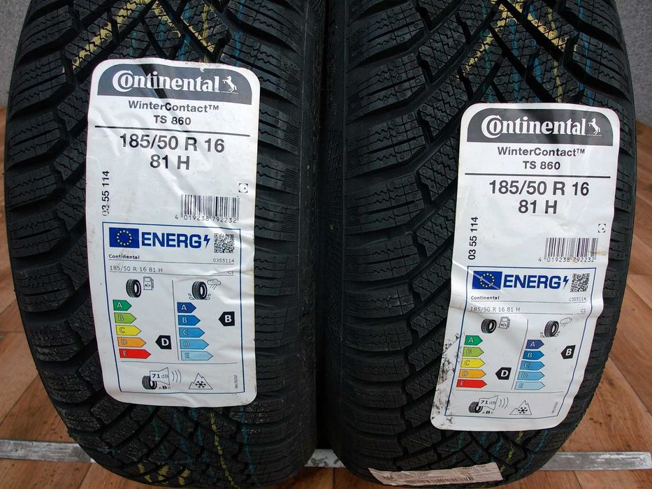 Continental WinterContact TS860 185/50/16 81H nowe