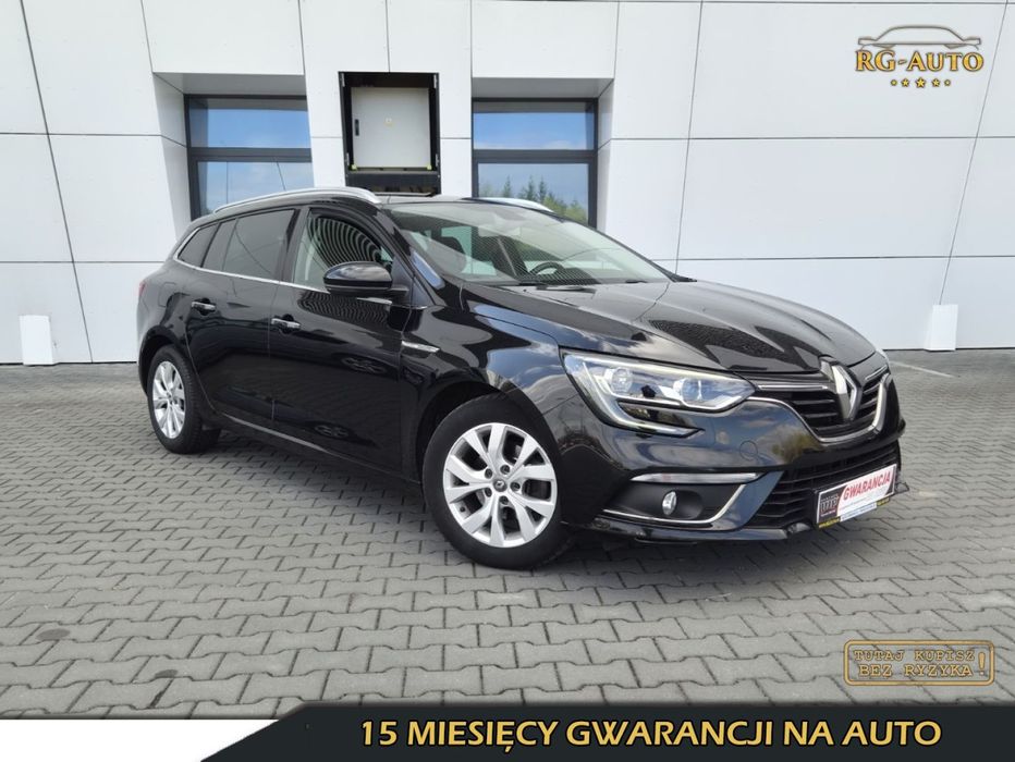 Renault Megane 1.3Tce Limited Serwis Oryginał 163Tkm!!! Piękna!!! Gwarancja 15mieś!!