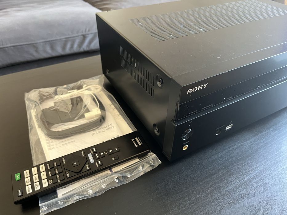 Receiver AV Sony STR-DH550 5.2 – 4K / Hi-Res Audio / Dolby TrueHD & DTS-HD (Amplificador de alta resolução)