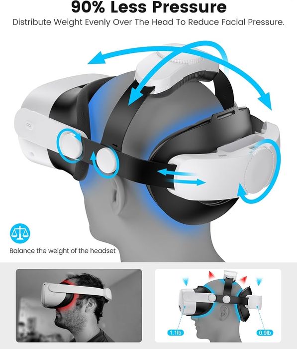 Кріплення для Meta Quest 3 / Oculus Quest 2
