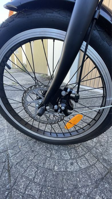 Bicicleta elétrica dobrável RKS DOBRÁVEL.