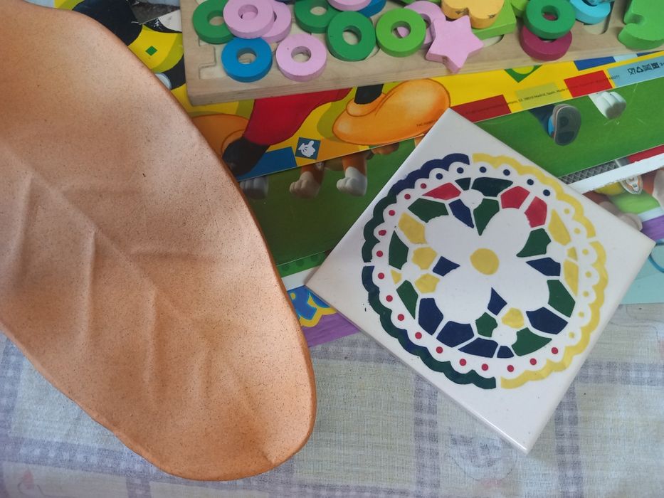 Várias peças decorativas