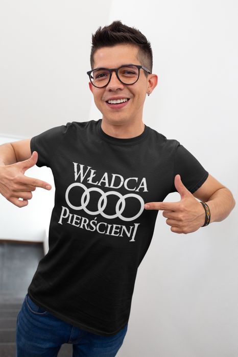 Koszulka władca pierścieni audi czarna 3XL