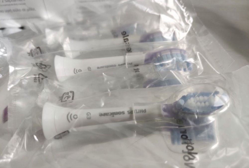 Szczoteczki 3szt koncowki philips sonicare c3 G3 tak oryginalne