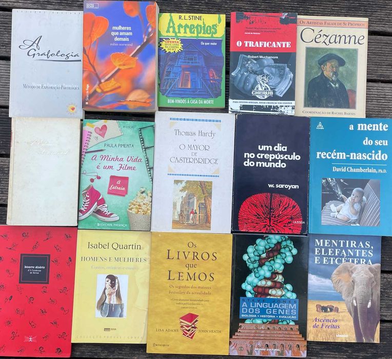 Vários livros, vendo em lote