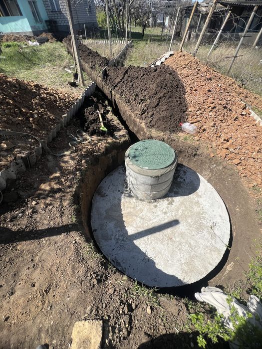 септик под ключ, сливная яма под ключ, дренажная система