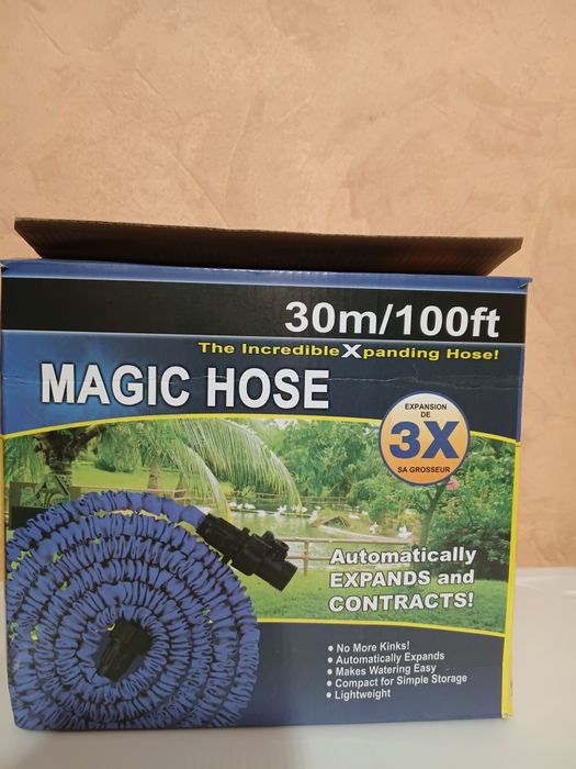 Шланг поливочний 30 м розтягуючий Magic hose.