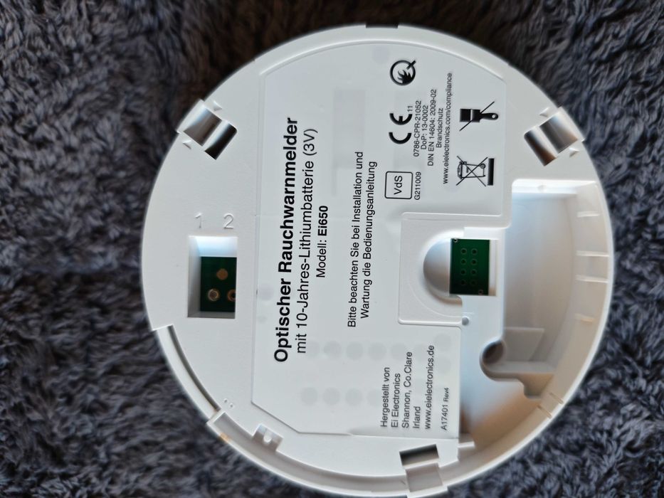 Autonomiczny czujnik dymu Ei650 Ei Electronics - Bateria 10 lat