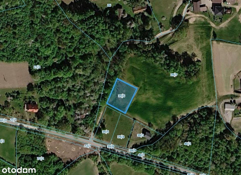 Sprzedam działkę rolno-budowlą 1000 m2