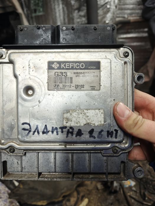 Эбу hyundai elantra 1.6