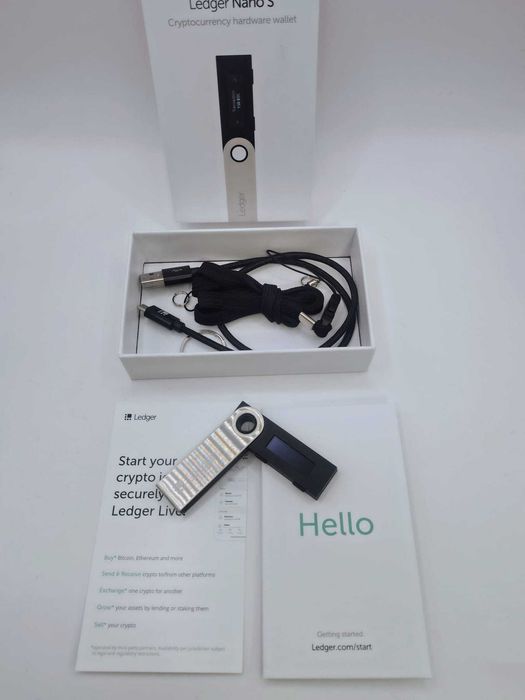 Portfel kryptowalut Ledger Nano S  /Nowy Lombard/Bytom