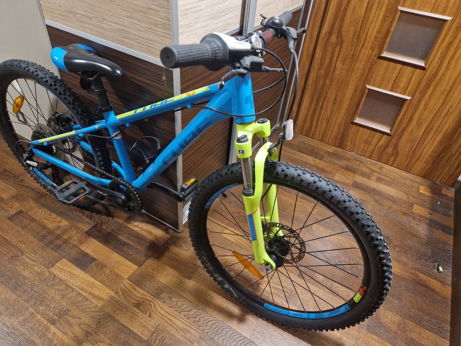 Rower Cube 240 niebieski zielony