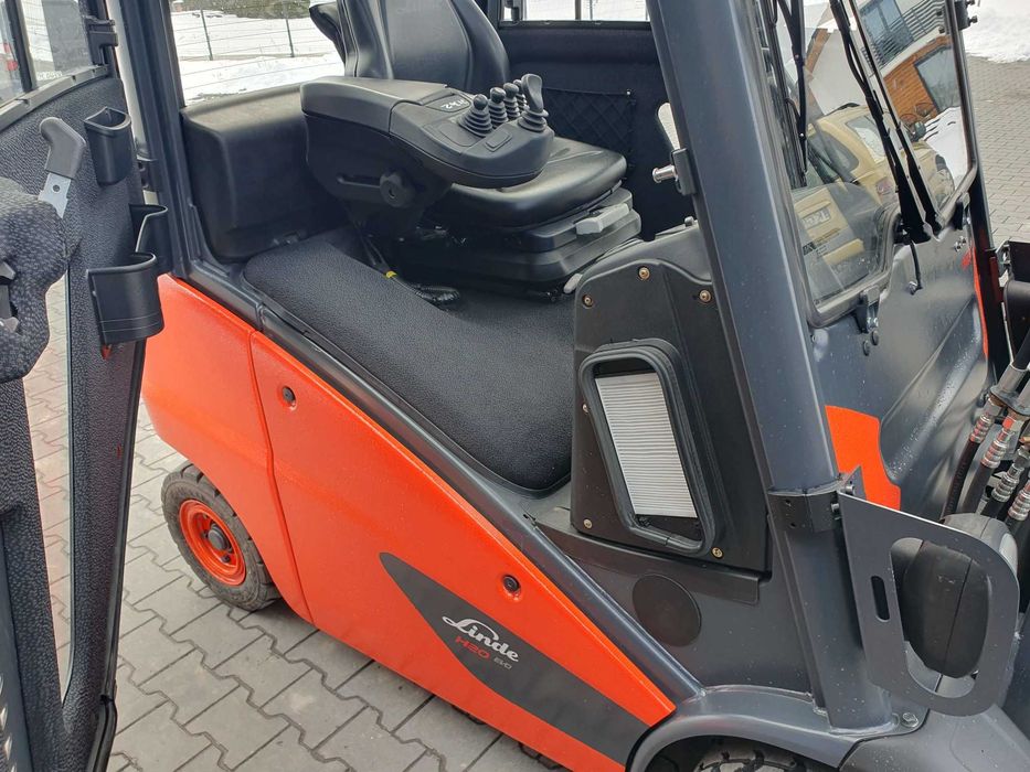 Wózek widlak LINDE H20T 18r Triplex 4 sekcje Kabina L.Drogowe H25 H18