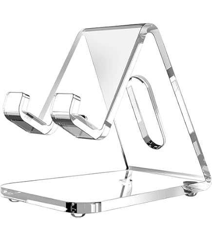 Akrylowy stojak na telefon gruby uchwyt na biurko