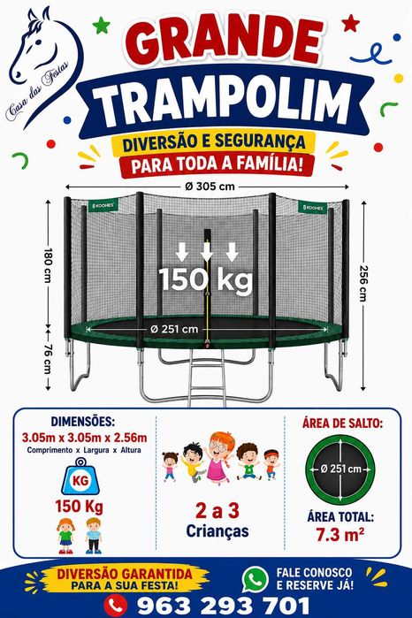 Insufláveis  em Lona