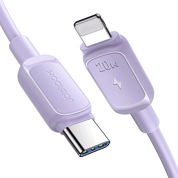 Kabel Joyroom S-CL020A14 Lightning - USB-C 20W 480Mb/s 1,2m - fioletow