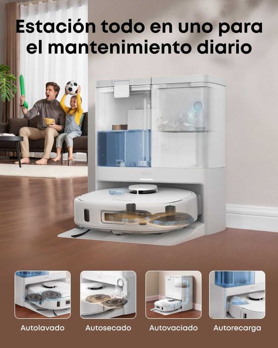 Robot Aspirador eufy X10 Pro Omni — NOVO/SELADO + Garantia (aspira e l