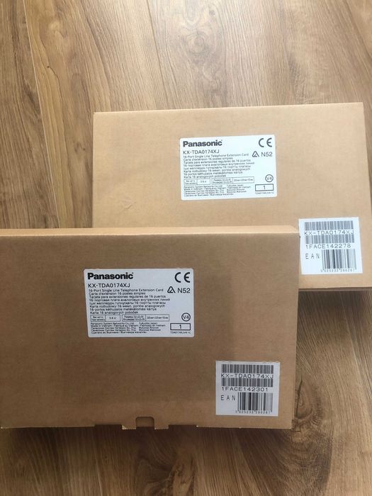 Panasonic KX-TDA0174XJ 16-портовая плата аналоговых внутренних линий: 6 ...