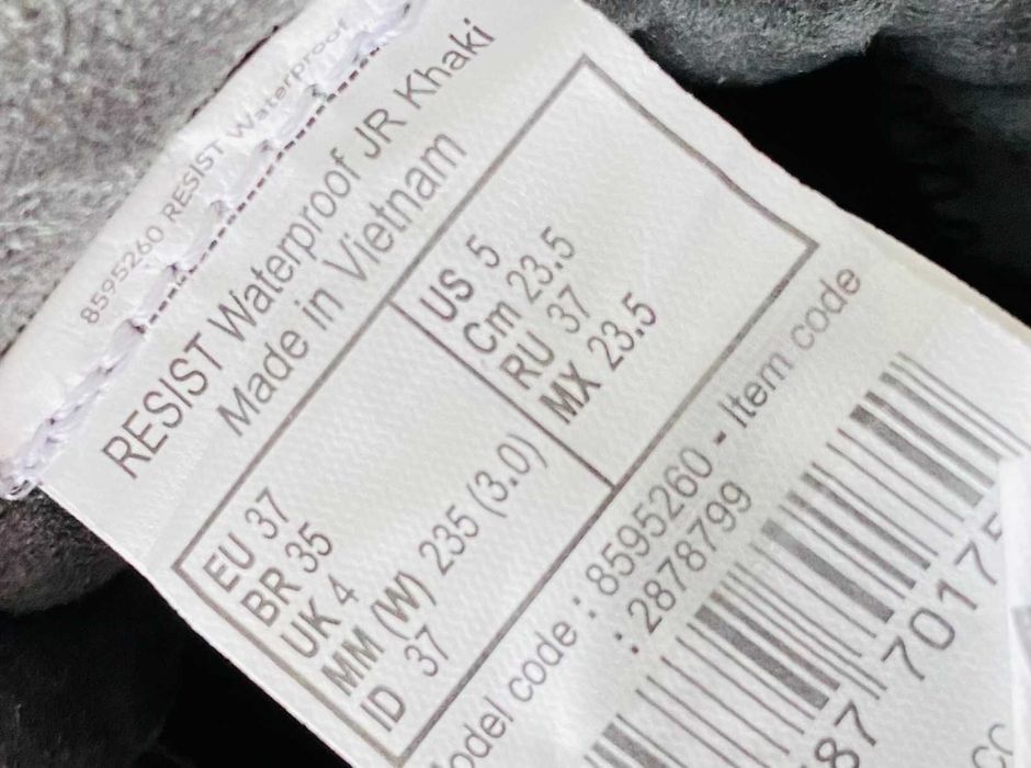 Botas Impermeável e Resistente com Banda Autoaderente Criança T3764552369625475123