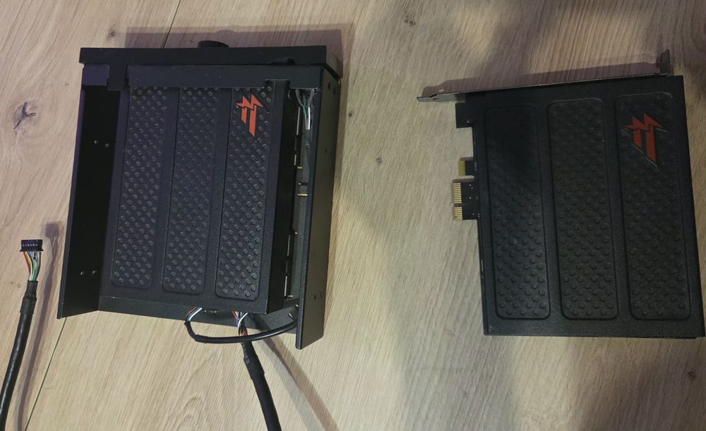 Karta dźwiękowa Creative Sound Blaster X-Fi Titanium Fatal1ty SB0880 + Panel SB1110 pci-e pci express