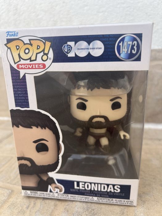 Funko Pop Thanos, Pickle Rick e Leonidas – Figuras Originais com Caixa