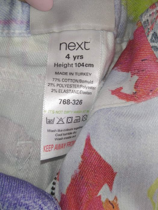 Джинсы Next для девочки