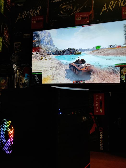 Игровой системный блок,пк,компьютер,GTA5,танки