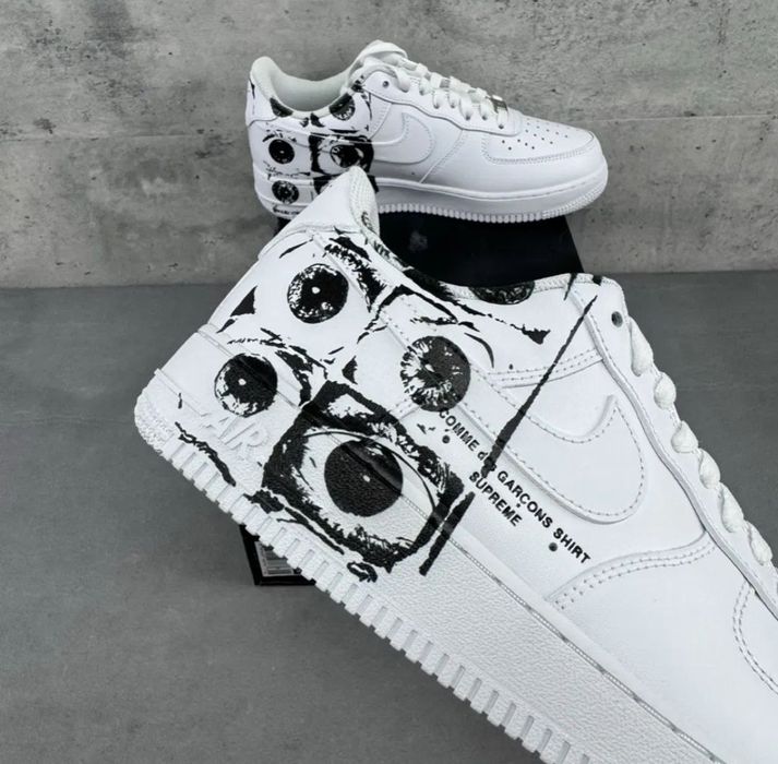 supreme cdg air force 1