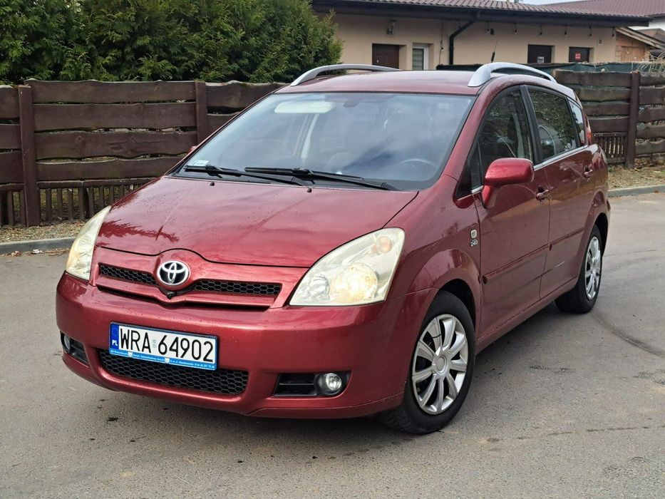Toyota Corolla Verso Toyota Corolla Verso 2.0 D4D 116KM po wymianie rozrządu