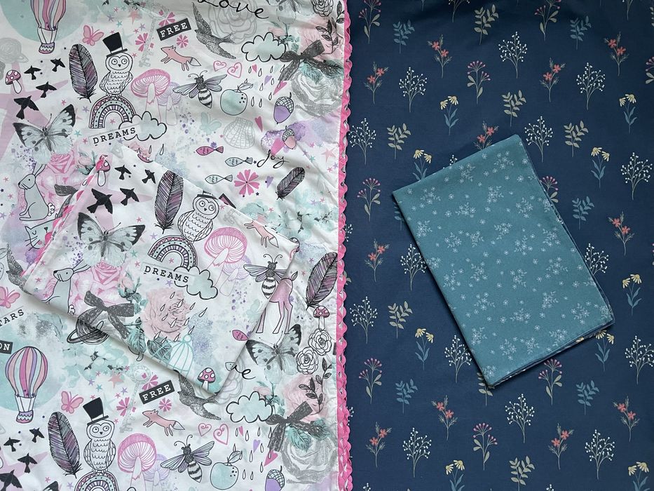 постель комплект для девочки Единорог Винни Пух Пеппа Disney